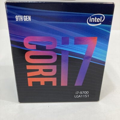 【神戸・三宮店】中古  Intel Core i7 9700 (1151/3.00GHz/12M/C8/T8) 140316 
