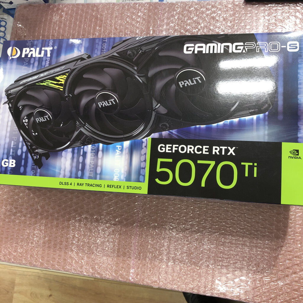 中古 #Palit NE7507T019T2-GB2031U(RTX5070Ti GamingPro-S