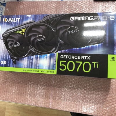 【宮崎恒久店】中古  #Palit NE7507T019T2-GB2031U(RTX5070Ti GamingPro-S) 5160000509 