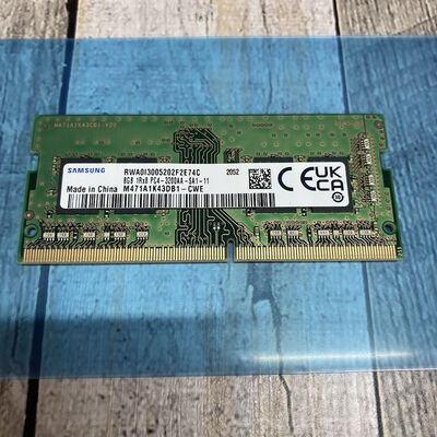 【広島店】中古  DDR4 PC4-25600 8GB SODIMM ノート用 148256 