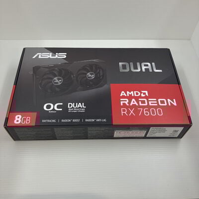 【秋葉原本店】中古  ASUS DUAL-RX7600-O8G-V2 (RX7600 8G) 162744 