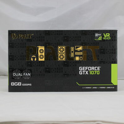 中古  Palit NE51070015P2-1043D (GTX1070 8GB) 3480033721 