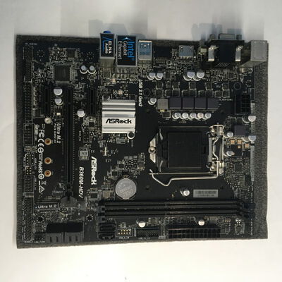 【博多店】中古  ASRock B360M-HDV (B360 1151 mATX DDR4) 137026 