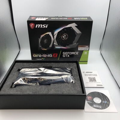 【甲府飯田店】中古  MSI GeForce GTX 1660 GAMING X 6G (GTX1660 6G GDR5) 139182 