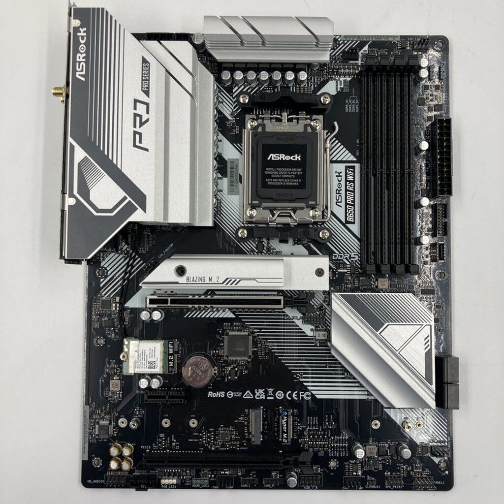 中古 ASRock B650 Pro RS WiFi (B650 AM5 ATX DDR5) 3280022026