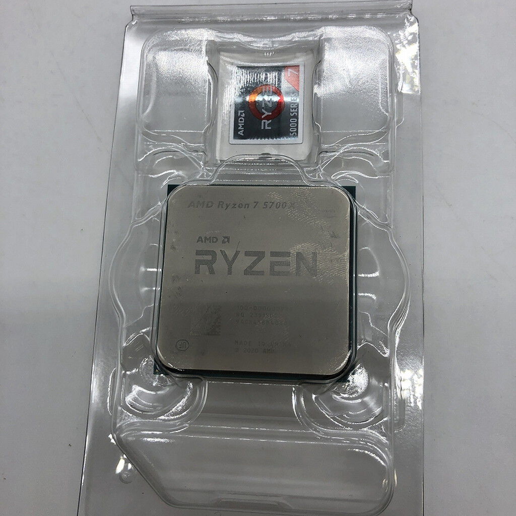 中古 AMD Ryzen 7 5700X (AM4/3.4GHz/36M/C8/T16/65W) 150182 （376234