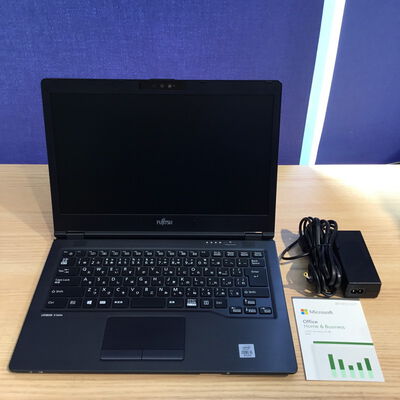 【松山環状枝松店】中古  FUJITSU LIFEBOOK U7410 (INTEL Core i5 10310U 1.7GHz/16GB/SSD256GB/-/オンボード/14/1366x768/Wi-Fi/WEBCAM/W11H64/Microsoft Office Home and Business 2024付) 180536 