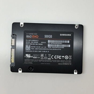 【津ラッツ店】中古  Samsung MZ-76E500（2.5インチ SSD 500GB SATA） 3480039021 