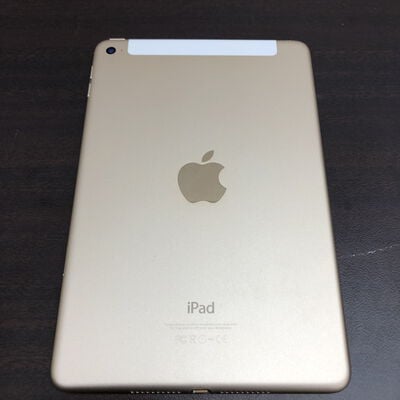 【福山ココローズ店】中古  【docomo】Apple iPad mini4 Wi-Fi + Cellular 16GB ゴールド MK712J/A 129393 
