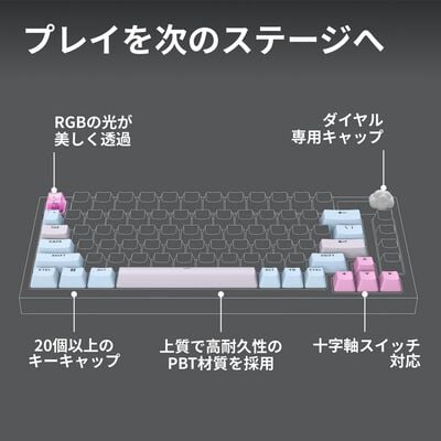 Logicool  G-KEYCAPS G-KC-CL (Cloud) 