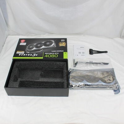 中古  MSI GeForce RTX 4080 16GB VENTUS 3X OC（RTX 4080 16GB） 3480033418 