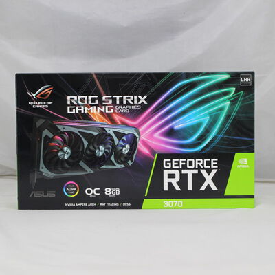 【通販センター】中古  ASUS ROG-STRIX-RTX3070-O8G-V2-GAMING（RTX3070 8GB） 3480035298 