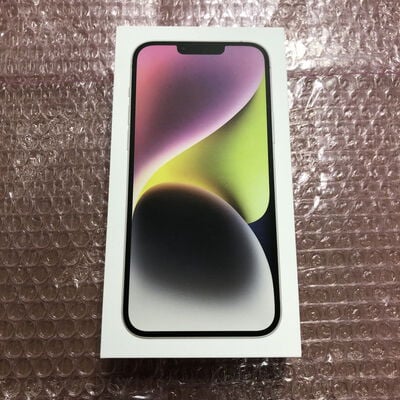 【宮崎恒久店】中古  【国内版SIMフリー】Apple iPhone14 Plus 6.7インチ 128GB (スターライト) MQ4D3J/A 154945 