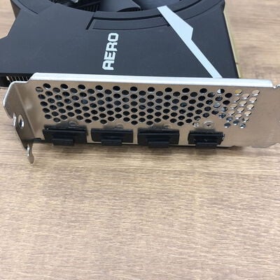 【宇都宮鶴田店】中古  MSI GeForce RTX 3060 AERO ITX 12G OC（RTX3060 12GB） 3480036288 