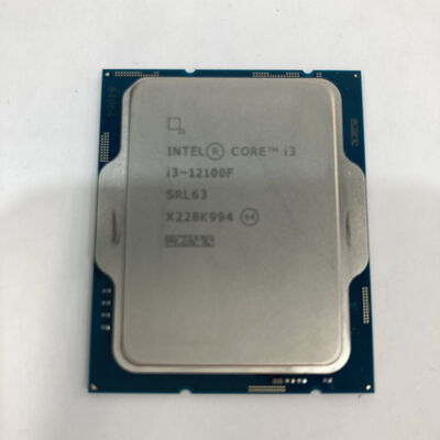 【神戸・三宮店】中古  INTEL Core i3 12100F  (1700/3.3G/12M/C4/T8) 148617 
