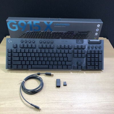 【甲府飯田店】中古  Logicool G915 X LIGHTSPEED G915WLX-CKBK 4720001578 