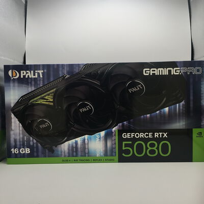 【佐賀南部バイパス店】中古  Palit NE75080019T2-GB2031A (RTX5080 GamingPro 16GB) 176534 