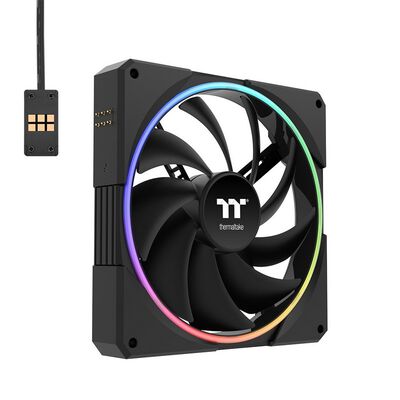Thermaltake  TS140 EX RGB 3Pack Fan Black CL-F208-PL14SW-A (140mm ブラック 3個パック) 