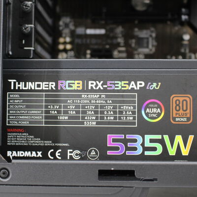 中古  Original PC(AMD Ryzen 5 3600/16GB/SSD512GB/DVDマルチ/NVIDIA GeForce GTX 1060 3GB/W11H64 MAR) 179430 