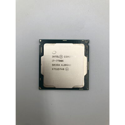 【水戸赤塚店】中古  INTEL Core i7-7700K (1151/4.20GHz/8M/C4/T8) 133190 