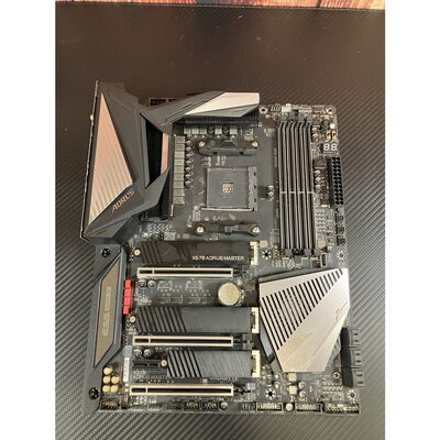 【富士青葉店】中古  GIGABYTE X570 AORUS MASTER (X570 AM4 ATX DDR4) 140043 