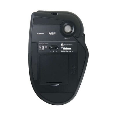 エレコム  M-HT1MRBK (HUGE PLUS ワイヤレストラックボール 10ボタン/ベアリング) 