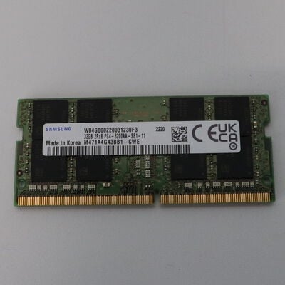 【札幌店】中古  DDR4 PC4-25600 32GB SODIMM ノート用 148255 