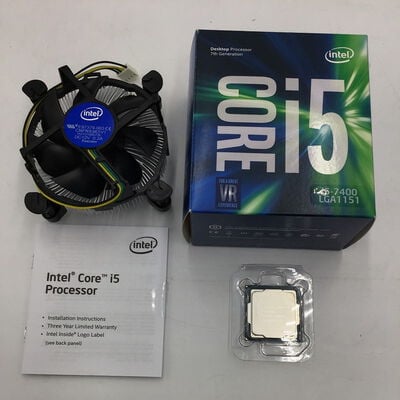 【白山FM松任店】中古  INTEL Core i5-7400 (1151/3.00GHz/6M/C4/T4) 133195 