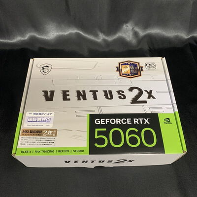 【横浜駅前店】中古  MSI GeForce RTX 5060 8G VENTUS 2X OC WHITE 188977 