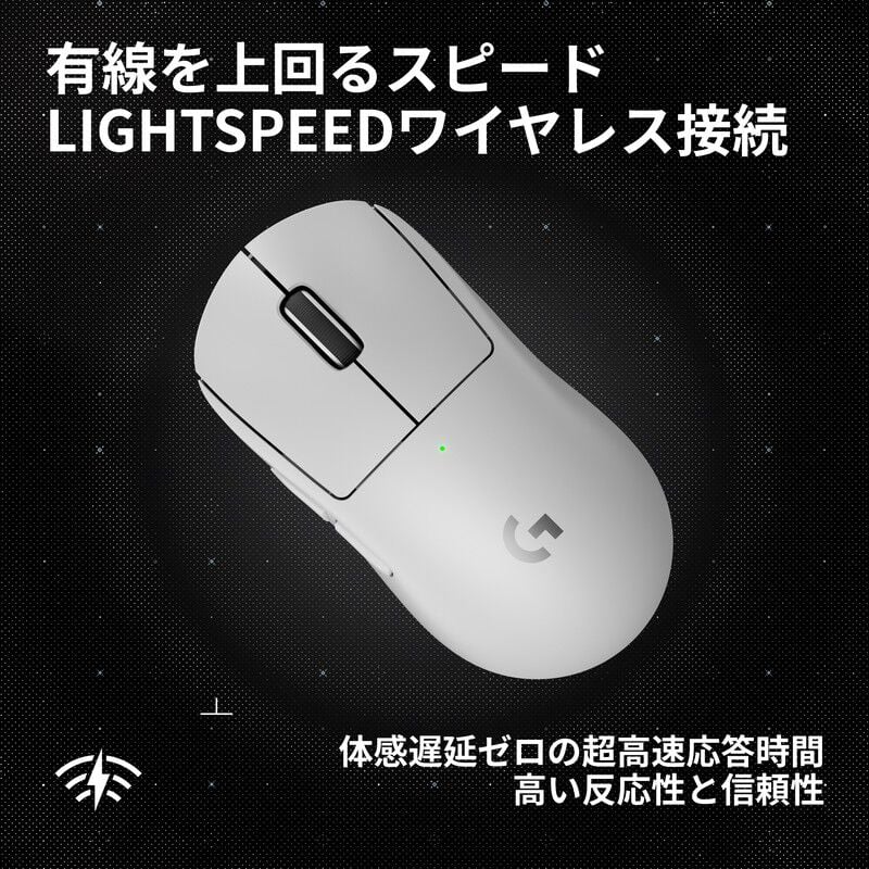 Logicool PRO X SUPERLIGHT 2 SE G-PPD-004WLSE-WH (ホワイト