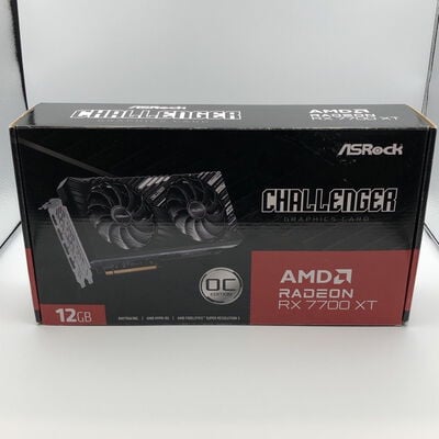【甲府飯田店】中古  ASRock RX7700XT CL 12GO RX7700XT Challenger OC (RX7700XT 12G) 162739 