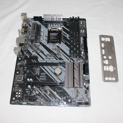 【通販センター】中古  ASRock H470 Phantom Gaming 4 (H470 1200 ATX DDR4) 142778 