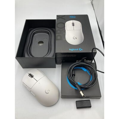 【水戸赤塚店】中古  Logicool PRO X SUPERLIGHT Wireless Gaming Mouse G-PPD-003WL-WH 146966 