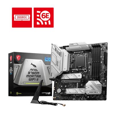MSI  MAG B760M MORTAR WIFI II (B760 1700 MicroATX) 