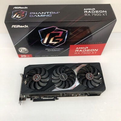 【徳島住吉店】中古  ASRock Radeon RX7900XT PG　20GO (RX7900XT 20GB) 5230000923 