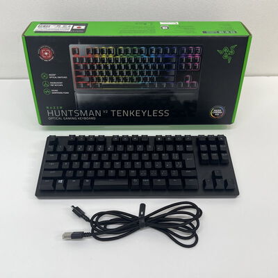 【津ラッツ店】中古  RAZER Huntsman V2 Tenkeyless Linear Optical Switch 4990001442 