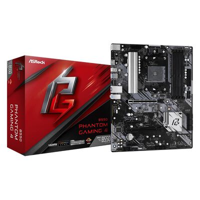 ASRock  B550 Phantom Gaming 4 (B550 AM4 ATX) 