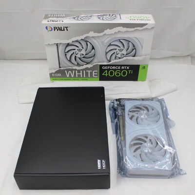 【通販センター】中古  Palit NE6406T019P1-1048L(RTX4060Ti WHITE 8G) 175561 