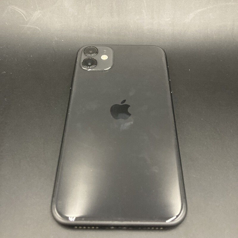 中古 Apple iPhone11 6.1インチ 64GB (ブラック) 国内版SIM