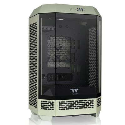 Thermaltake  The Tower 300 Matcha Green CA-1Y4-00SEWN-00 (MicroATX ガラス マッチャグリーン) 