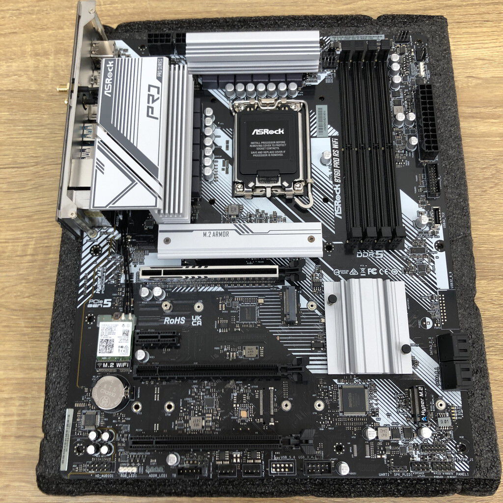 中古 ASRock B760 Pro RS WiFi(B760 1700 ATX DDR5) 4990001693