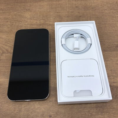 【宇都宮鶴田店】中古  【au版SIMフリー】Apple iPhone14 Pro 6.1インチ 128GB (ゴールド) MQ073J/A 155000 