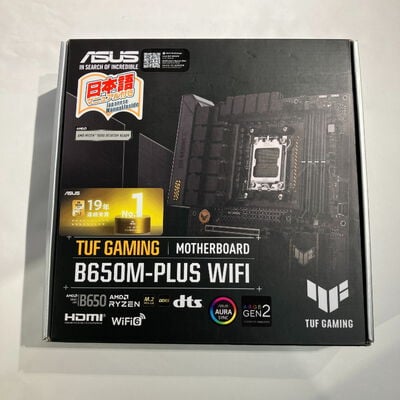 【鹿児島店】中古  ASUS TUF GAMING B650M-PLUS WIFI(B650 AM5 mATX) 4700000611 