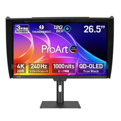 ASUS  ProArt Display OLED PA27USD (26.5インチワイド 4K 240Hz OLEDモニター) 