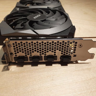 【鹿児島店】中古  【LHR版】MSI GeForce RTX 3070 VENTUS 2X 8G LHR (G6 1H3P) 1460015913 