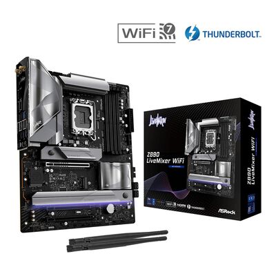 ASRock  Z890 LiveMixer WiFi (Z890 1851 ATX) 