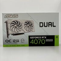 中古  ASUS DUAL-RTX4070S-O12G-WHITE (RTX4070 SUPER 12GB) 163384 