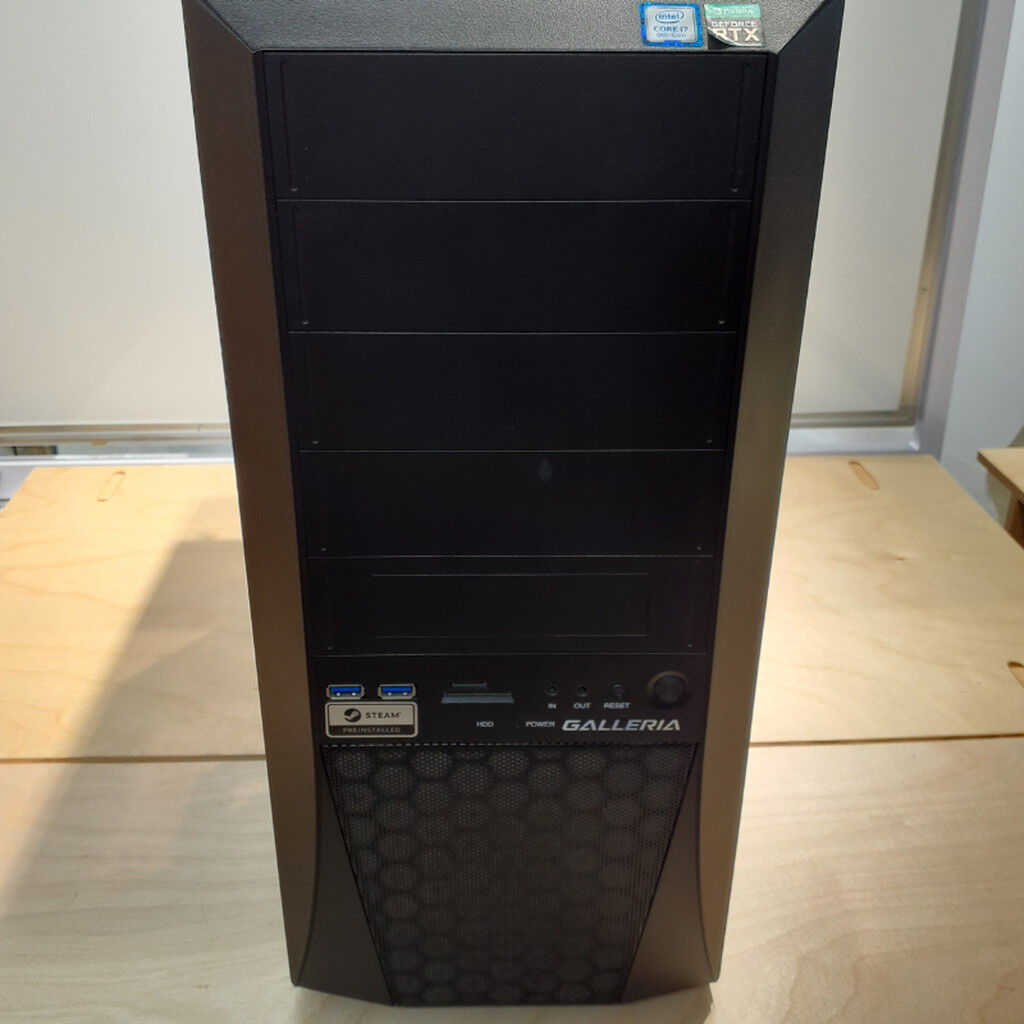 中古 GALLERIA XF(i7 9700K/16GB/SSD512GB/HDD2TB/-/RTX2070 SUPER