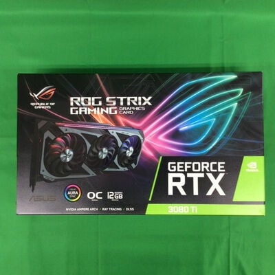 【川崎店】中古  ASUS ROG-STRIX-RTX3080TI-O12G-GAMING (RTX3080Ti 12GB) 146241 