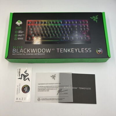 【新潟店】中古  Razer BlackWidowV3TKL JP GRN(RZ03-03491400-R3J1-N 174444 